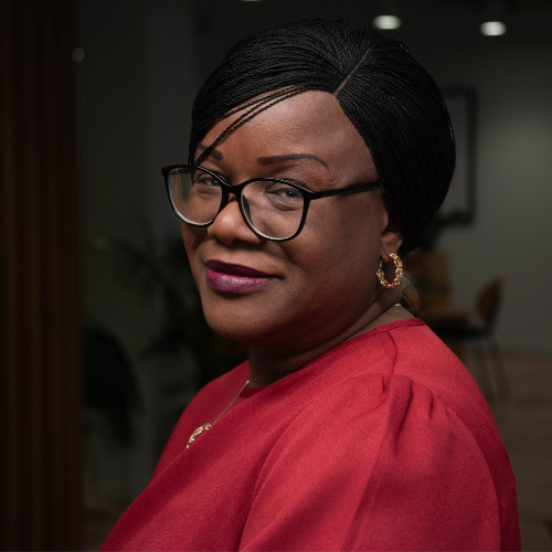 Portrait of Summit Host Bernadette Thompson OBE